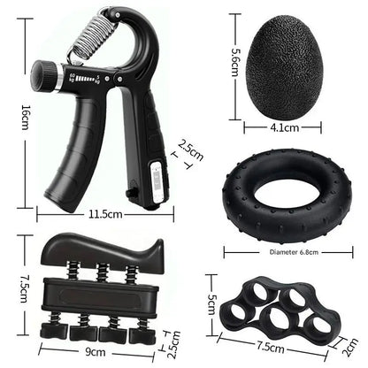 Grip Strength Trainer Set for Hands & Fingers
