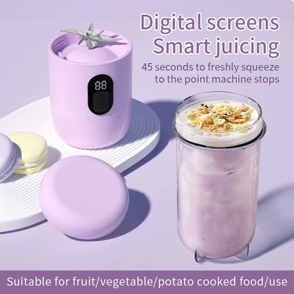 Portable USB Rechargeable Mini Blender for Smoothies & Protein Shakes