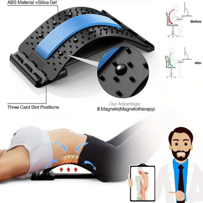 Back Stretching Support Stretcher for Mobility & Relaxation