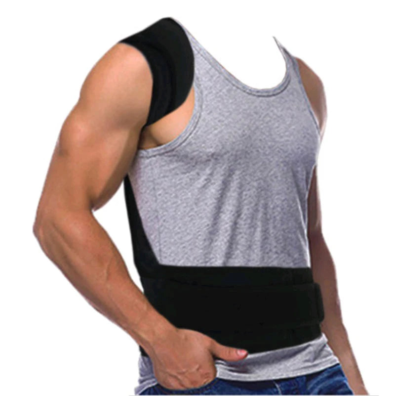Adjustable Back & Lumbar Posture Support Brace