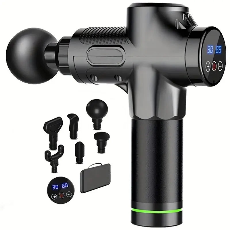 Percussion Massage Gun with Up to 30 Intensity Levels