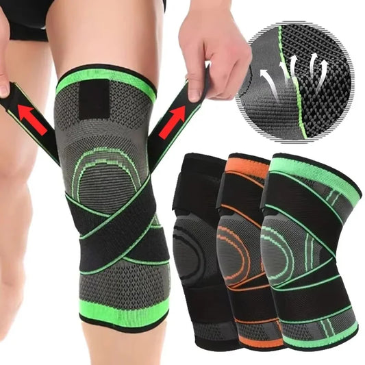 Adjustable Knee Compression Sleeve for Running & Sports