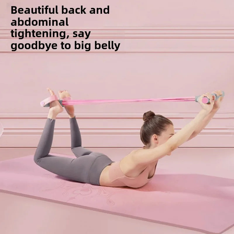 Adjustable Foot Pedal Resistance Band for Full-Body Workouts