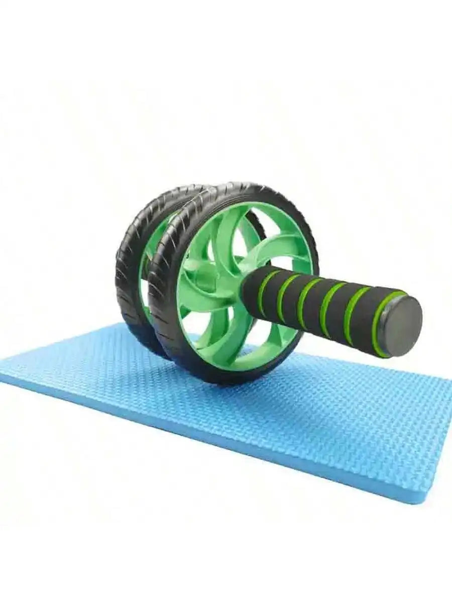 Dual-Wheel AB Roller for Core Strength Training