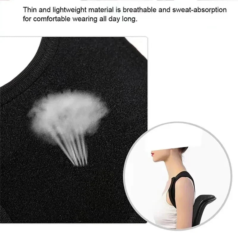 Valour Fit posture support belt for standing and sitting, adjustable ergonomic design for better back alignment and comfort