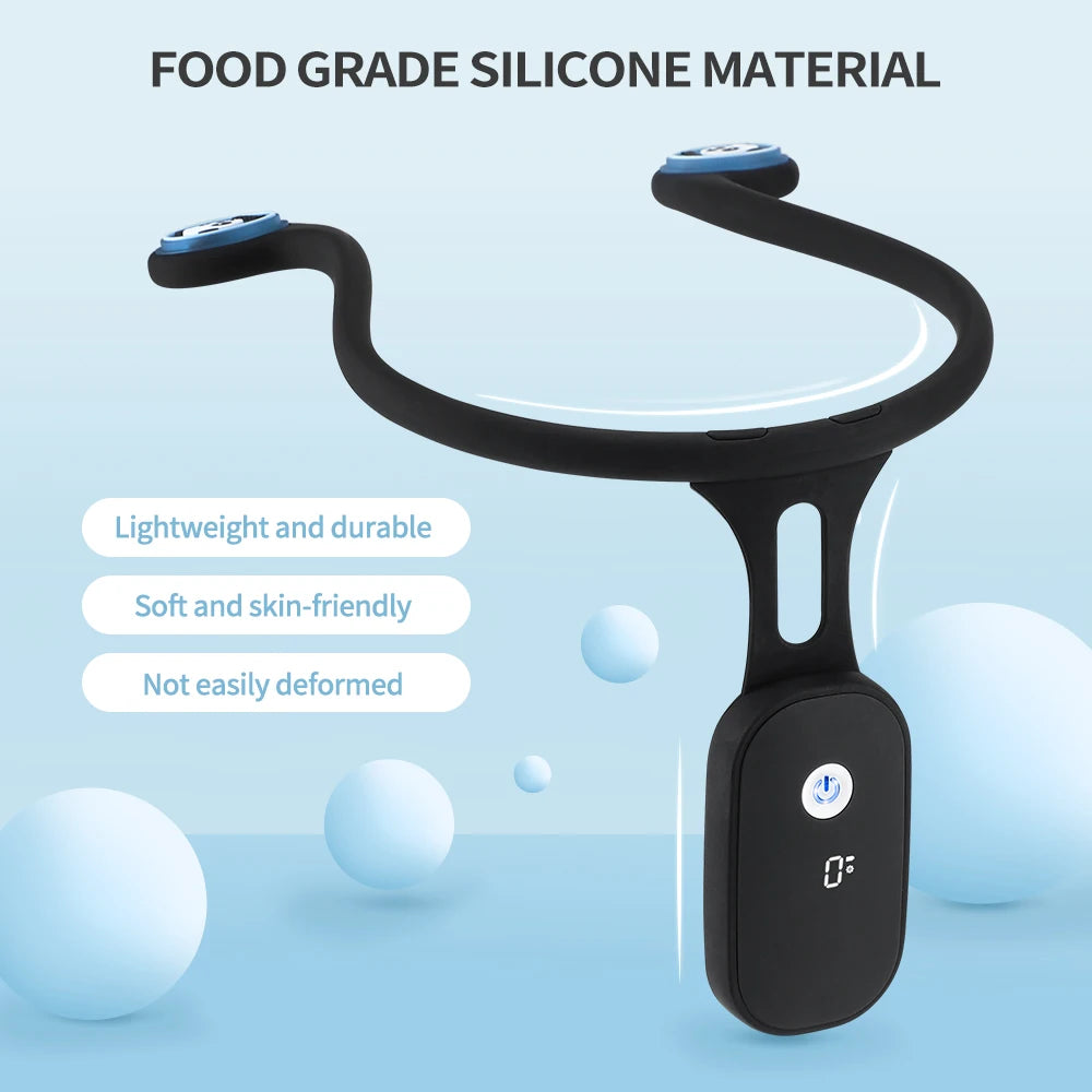Valour Fit smart posture training device with real-time alerts, showing a wearable support band for improving posture.