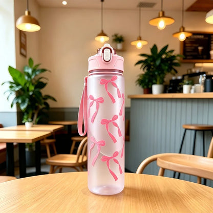 800ml Motivational Water Bottle with Time Marker – Premium