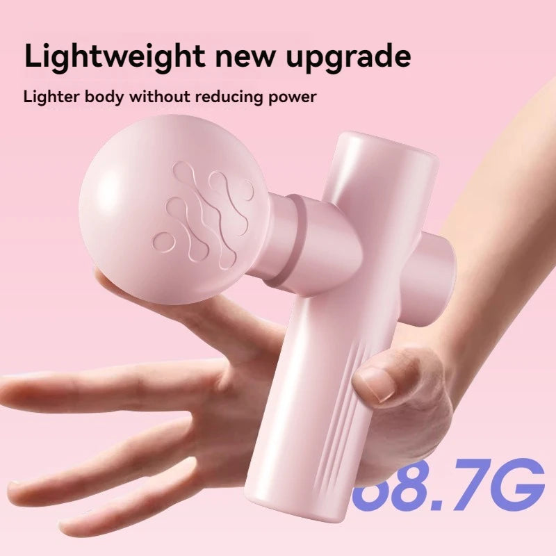 Mini USB Massage Gun for Muscle Recovery & Relaxation