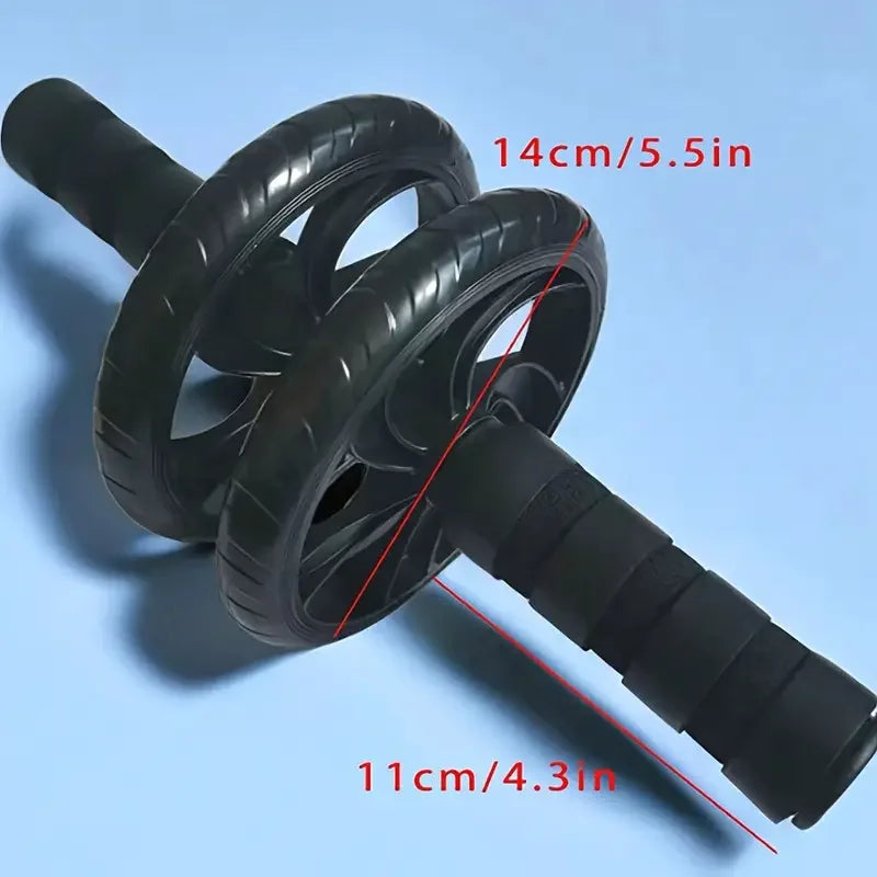 Dual-Wheel AB Roller for Core Strength Training