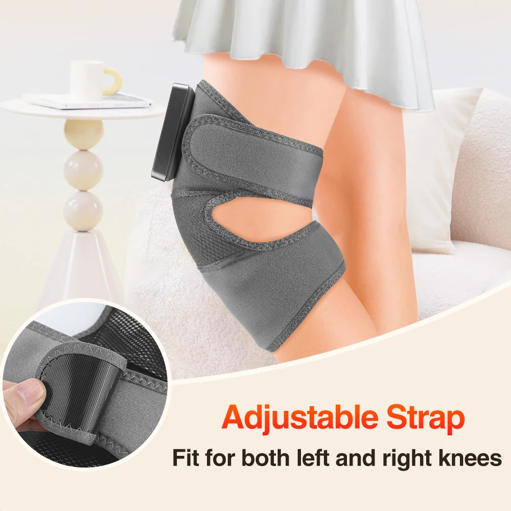 Heated Vibration Knee Support Pad for Recovery & Relaxation