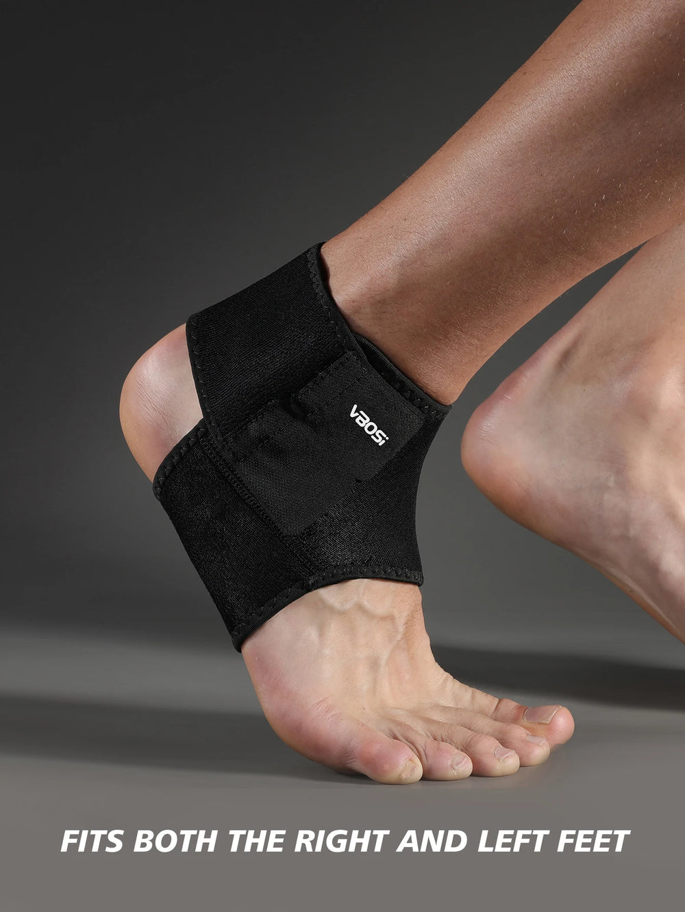 Valour Fit adjustable ankle support sleeve for sports and daily use, providing compression and stability for the ankle.