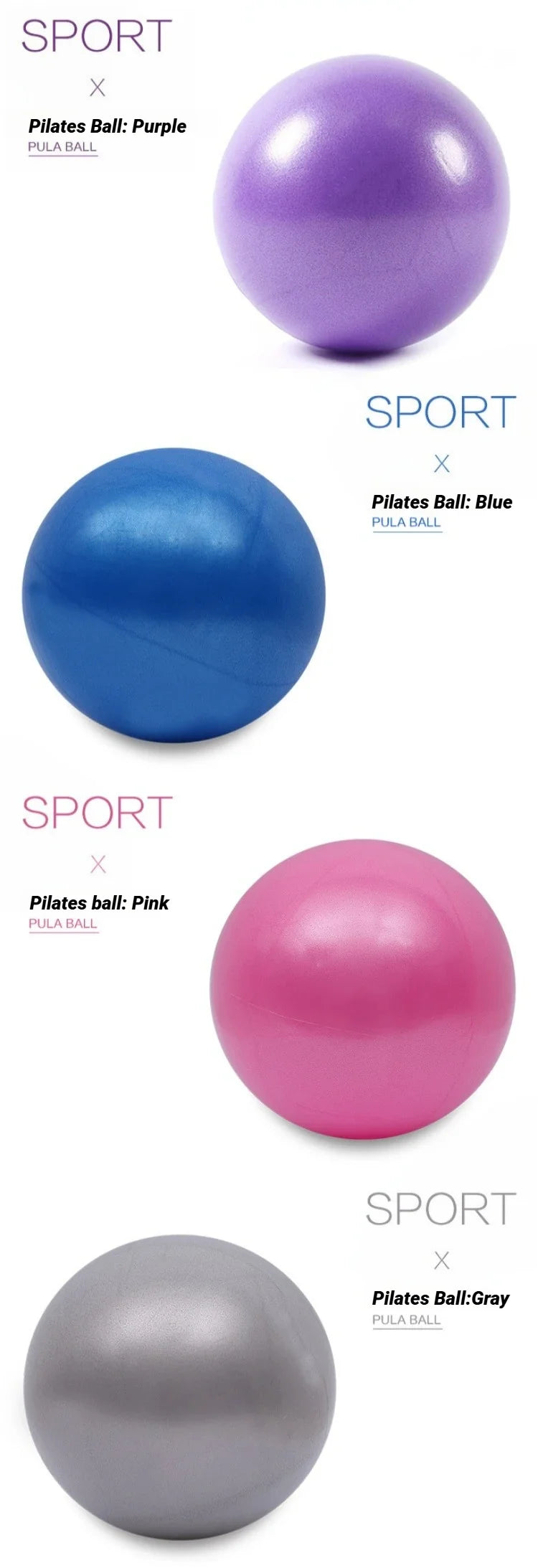 25cm Pilates & Yoga Mini Exercise Ball