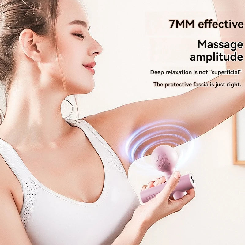 Mini USB Massage Gun for Muscle Recovery & Relaxation