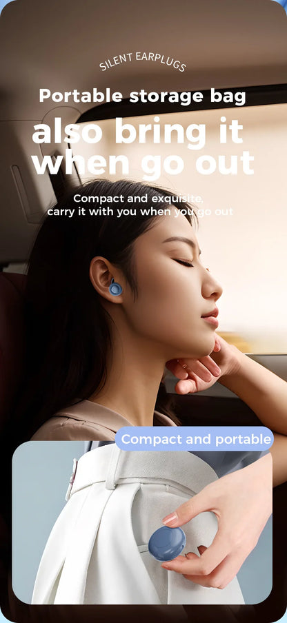 Valour Fit soft noise-reducing earplugs designed for sleep, travel, and study, shown in a close-up image highlighting their compact design.