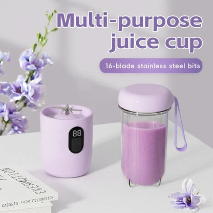 Portable USB Rechargeable Mini Blender for Smoothies & Protein Shakes