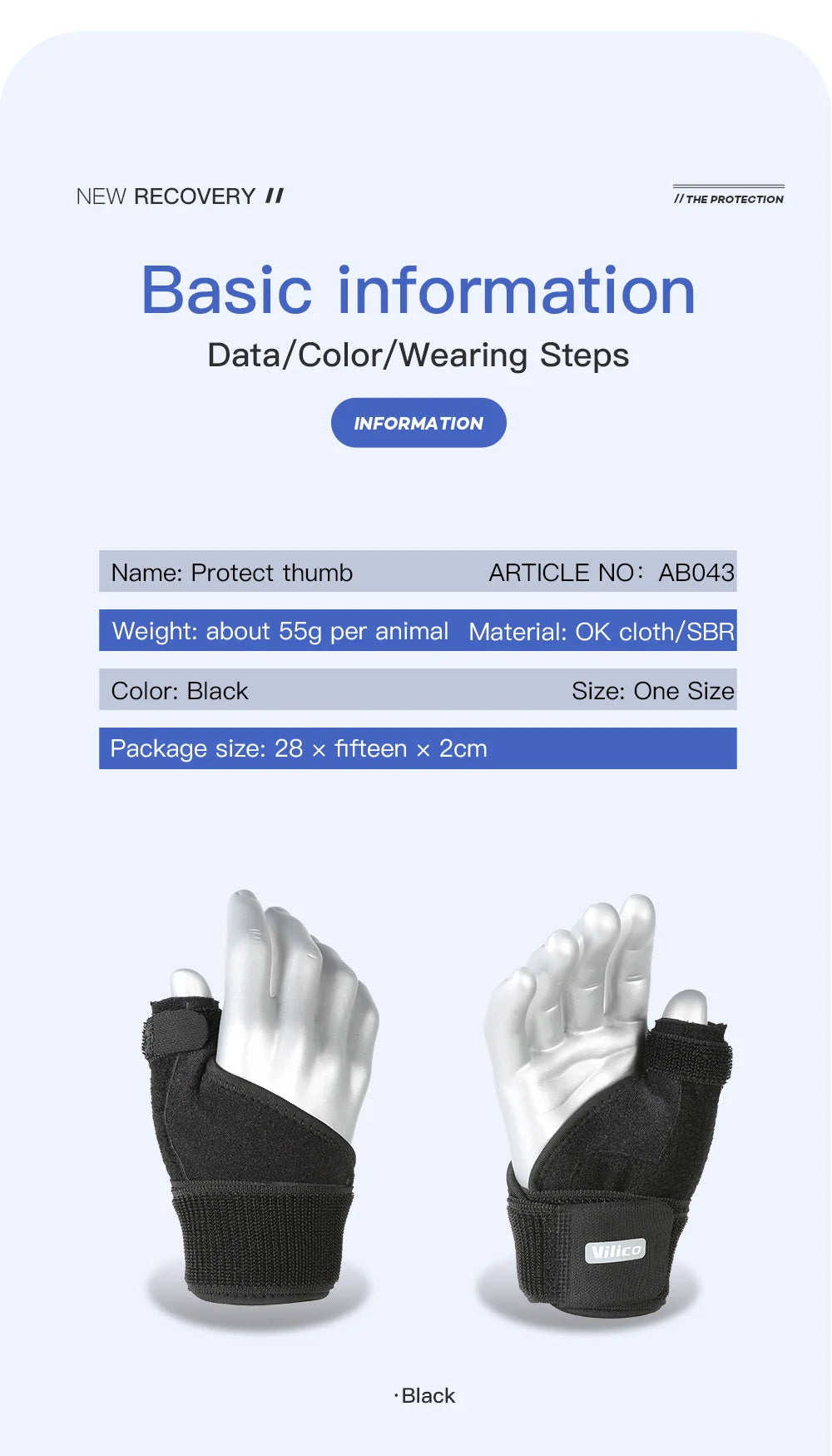 Valour Fit adjustable wrist and thumb support brace for gym and daily use, providing stability and comfort during activities.