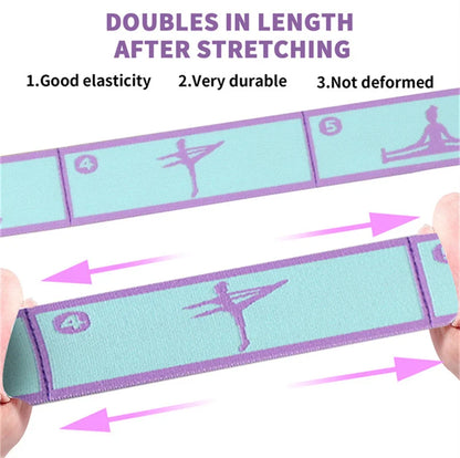 Adjustable Yoga Stretch Strap for Flexibility & Mobility