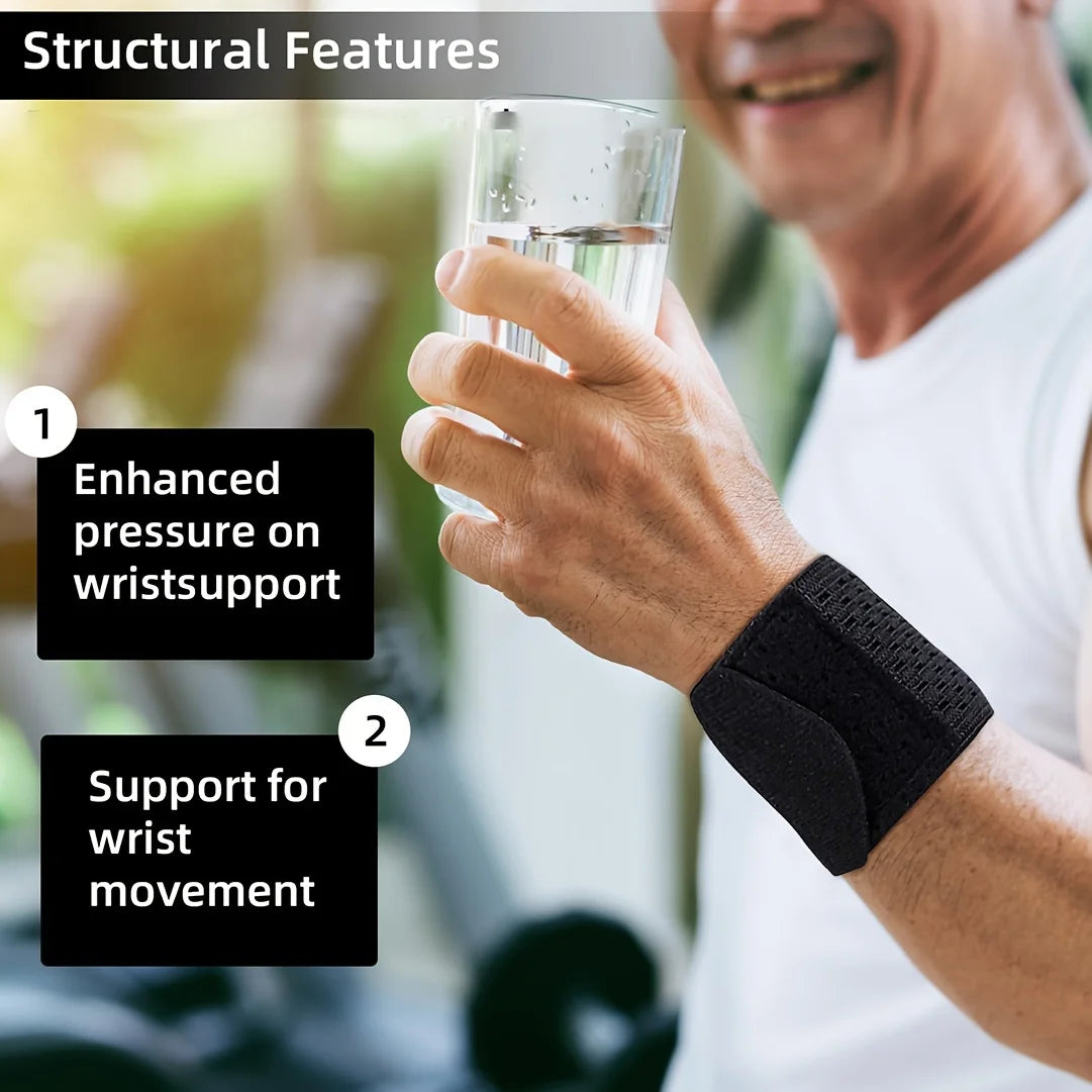 Valour Fit 2-piece adjustable wrist support straps for wrist stability and comfort during workouts.