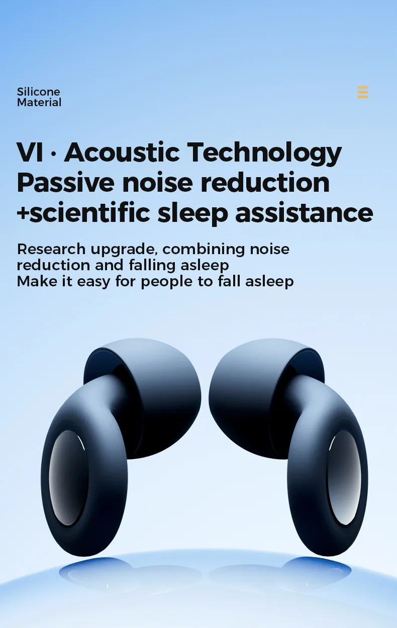 Valour Fit soft noise-reducing earplugs for sleep, travel, and study, shown in a close-up with a sleek design and comfortable fit.
