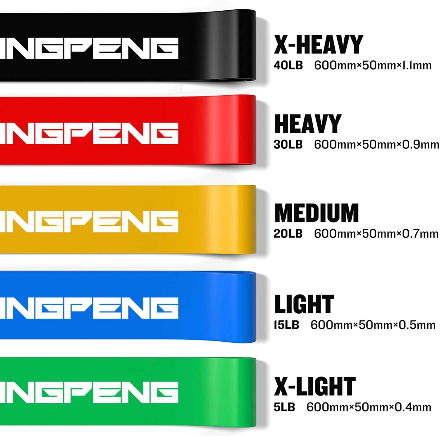 Loop Resistance Bands for Glute, Leg & Full-Body Training