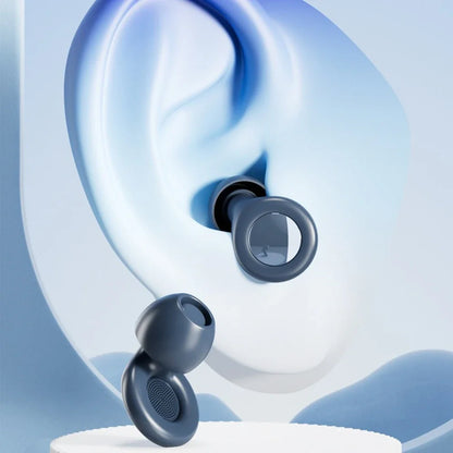 Valour Fit soft noise-reducing earplugs for sleep, travel, and study, shown in a close-up image with smooth silicone tips.