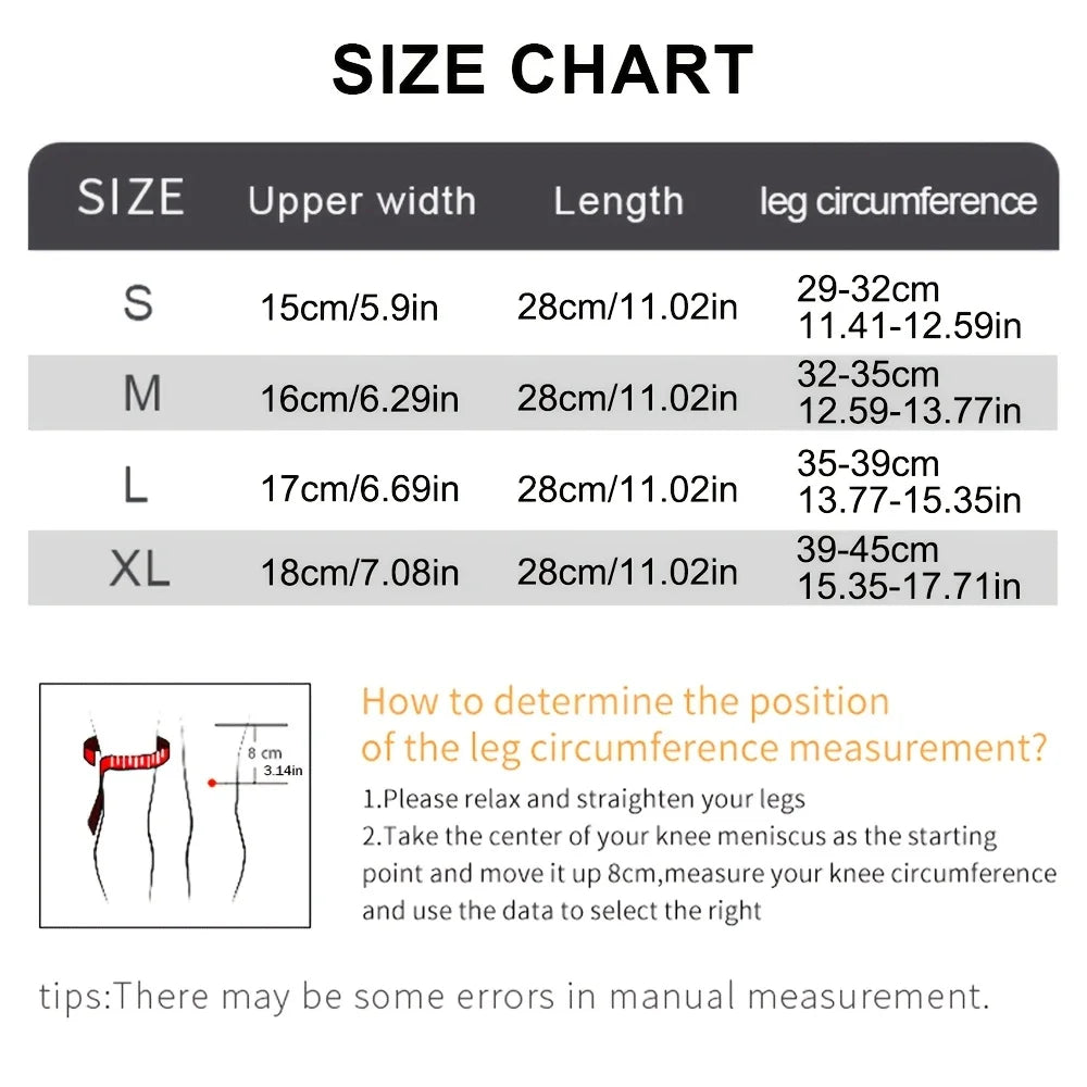 Adjustable Knee Compression Support Sleeve for Training