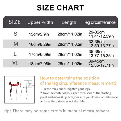 Adjustable Knee Compression Support Sleeve for Training