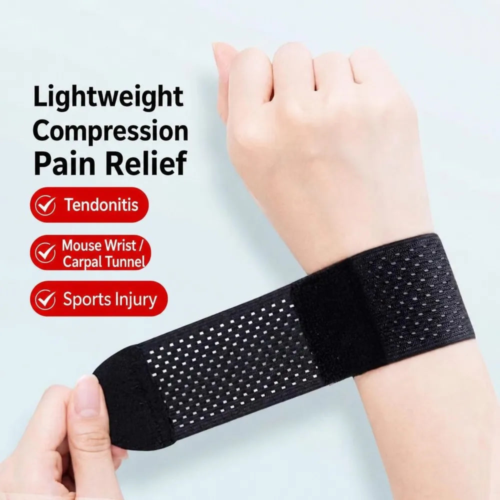 Valour Fit 2-piece adjustable wrist support straps, lightweight and durable for wrist stabilization and support during workouts.