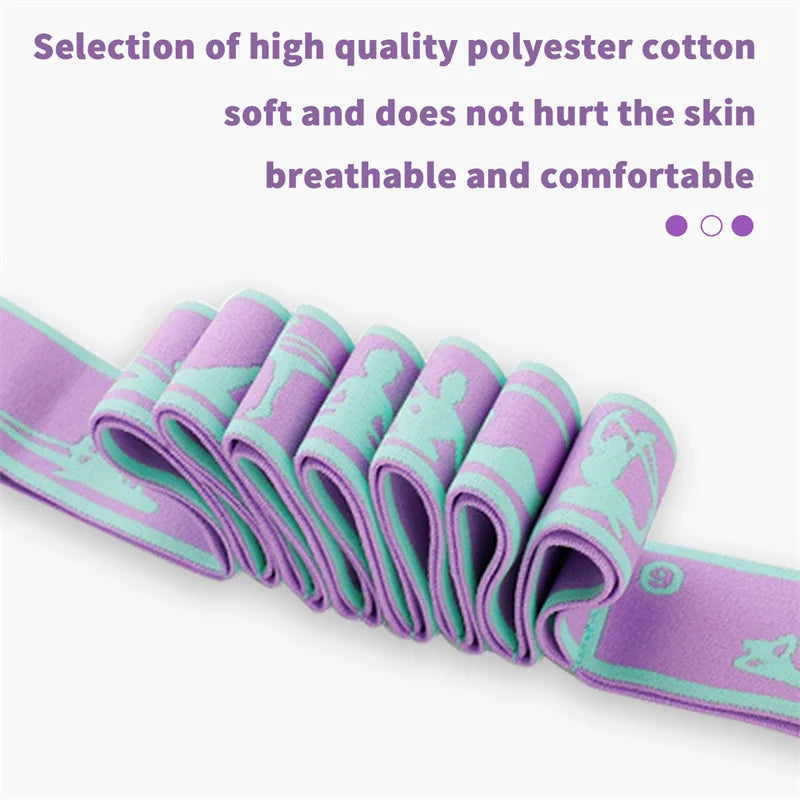 Adjustable Yoga Stretch Strap for Flexibility & Mobility