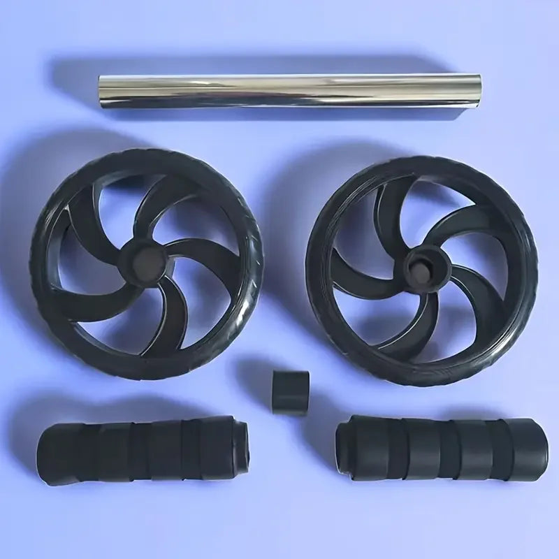 Dual-Wheel AB Roller for Core Strength Training