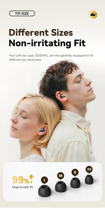 Soft silicone earplugs from Valour Fit designed for sleep, study, and travel, shown in a close-up image.