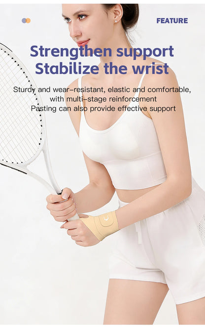 Valour Fit adjustable wrist and thumb support brace for gym and daily use, shown on a hand in the image.
