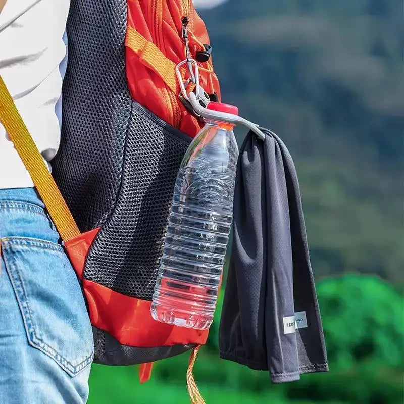 Carabiner Water Bottle Holder Clip for Hiking & Gym
