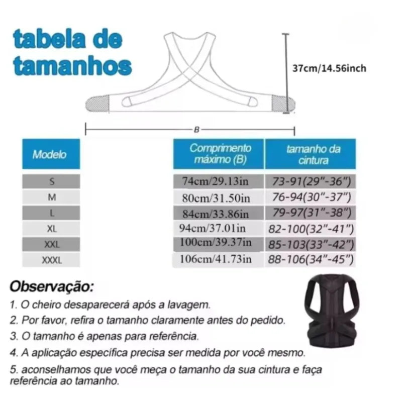 Valour Fit adjustable posture support vest for back and shoulders, shown on a person, designed to improve posture and provide support.