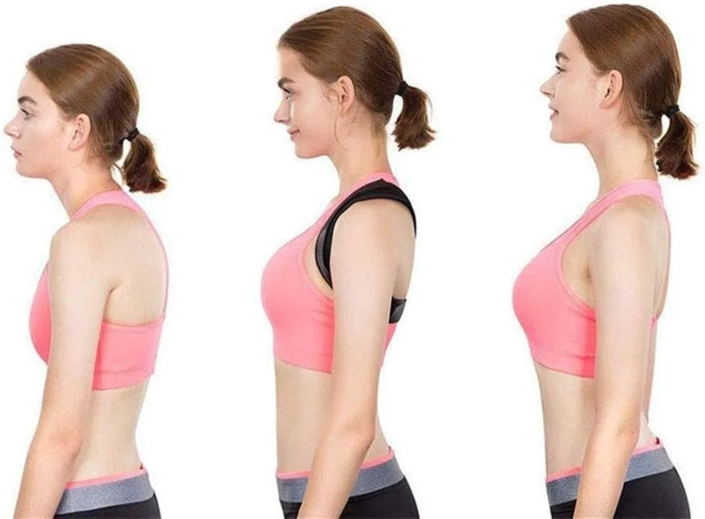 Adjustable Posture Support Belt for Back & Shoulders – Multiple Sizes