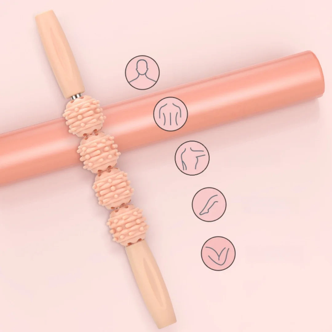 Spiky Massage Stick for Legs & Full-Body Recovery