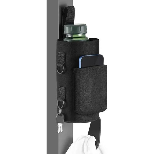 Valour Fit magnetic water bottle carrier bag for gym and outdoor hydration, featuring easy-carry design and durable material.