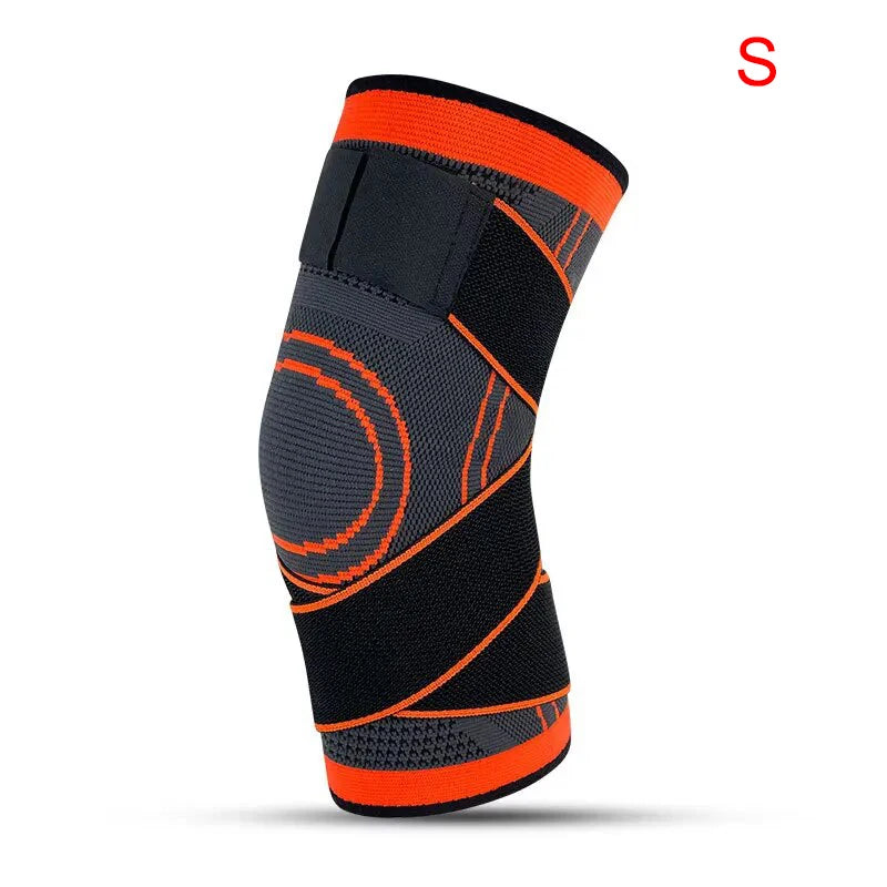 Valour Fit adjustable knee support sleeve for running and sports, providing compression and stability during physical activity.