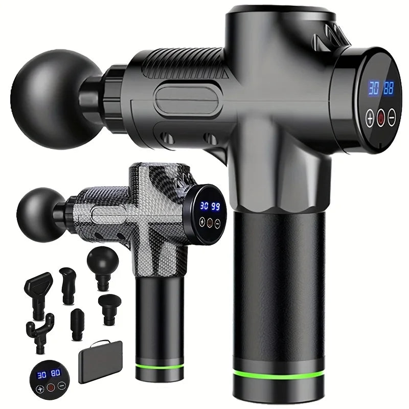 Percussion Massage Gun with Up to 30 Intensity Levels