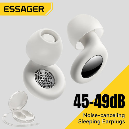 Soft silicone earplugs by Valour Fit for sleep, study, and travel, shown in a close-up image highlighting their comfort and flexible design.