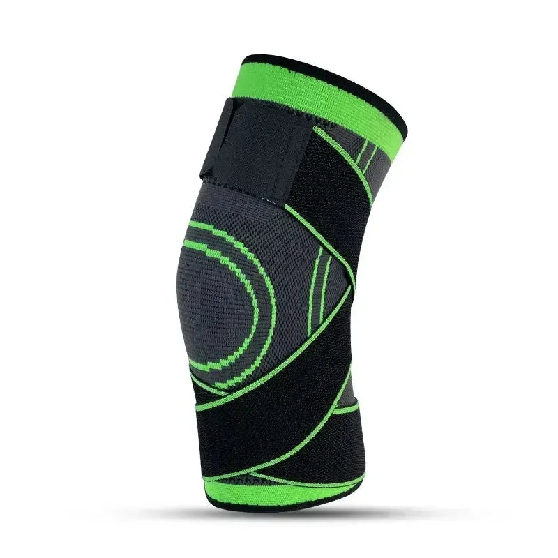 Adjustable Knee Compression Sleeve with Straps