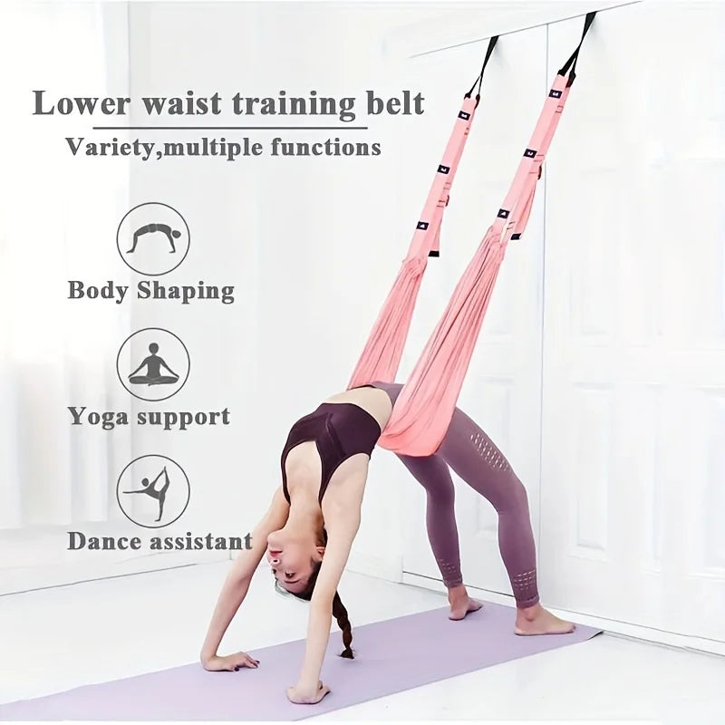 Adjustable Yoga Stretch Strap for Flexibility & Mobility
