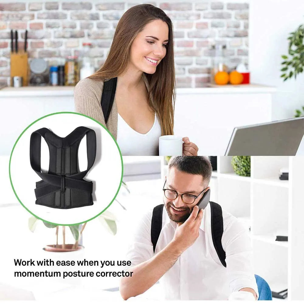 Adjustable Upper Back Posture Support Brace