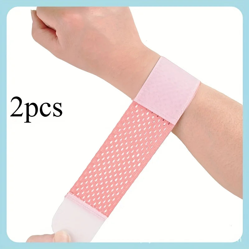 Valour Fit 2-piece adjustable wrist support straps showing flexible straps and secure fastening for wrist stabilization