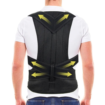 Valour Fit adjustable posture support vest for back and shoulders, designed to improve posture and provide comfort.