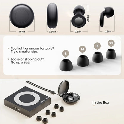 Soft noise-reducing earplugs by Valour Fit designed for sleep, travel, and study to block out background noise and improve focus.