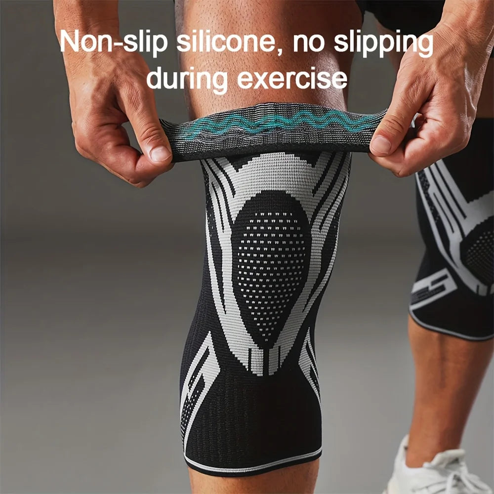 Adjustable Knee Compression Support Sleeve for Training