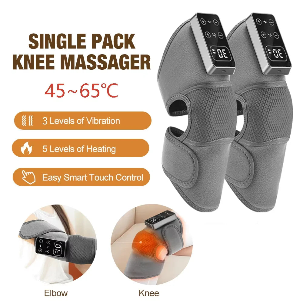 Heated Vibration Knee Support Pad for Recovery & Relaxation