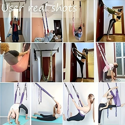 Adjustable Yoga Stretch Strap for Flexibility & Mobility