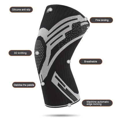Adjustable Knee Compression Support Sleeve for Training
